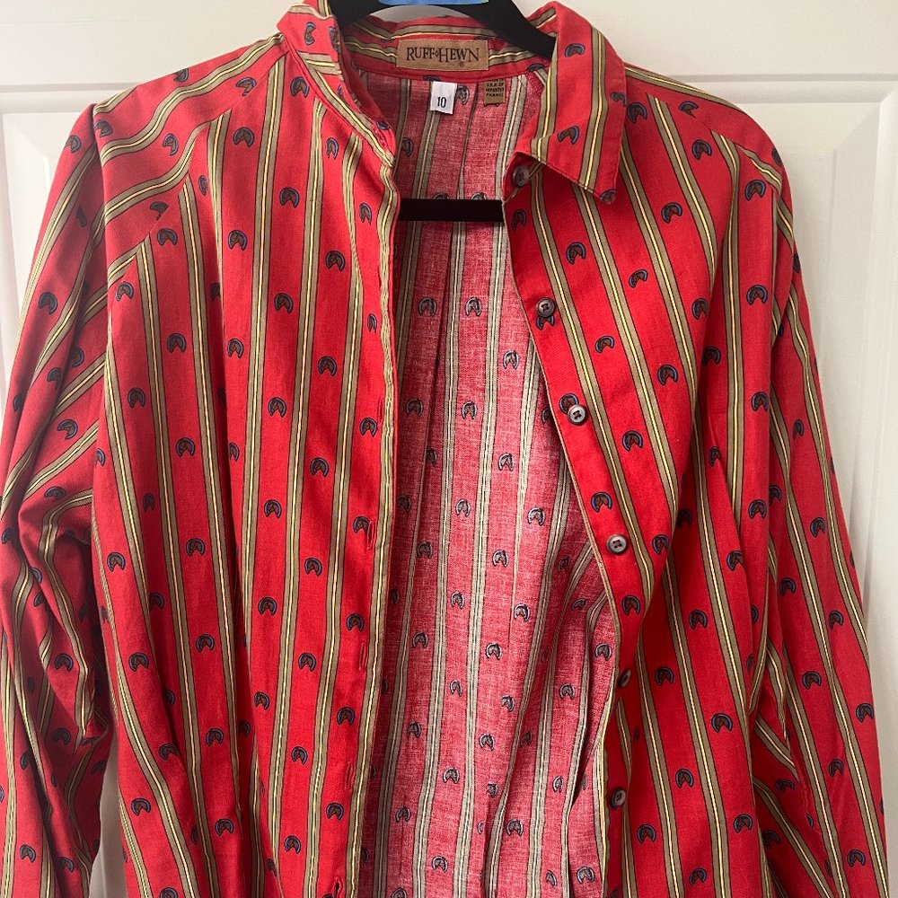 Ruff Hewn - Vintage Western Shirt- Size 10